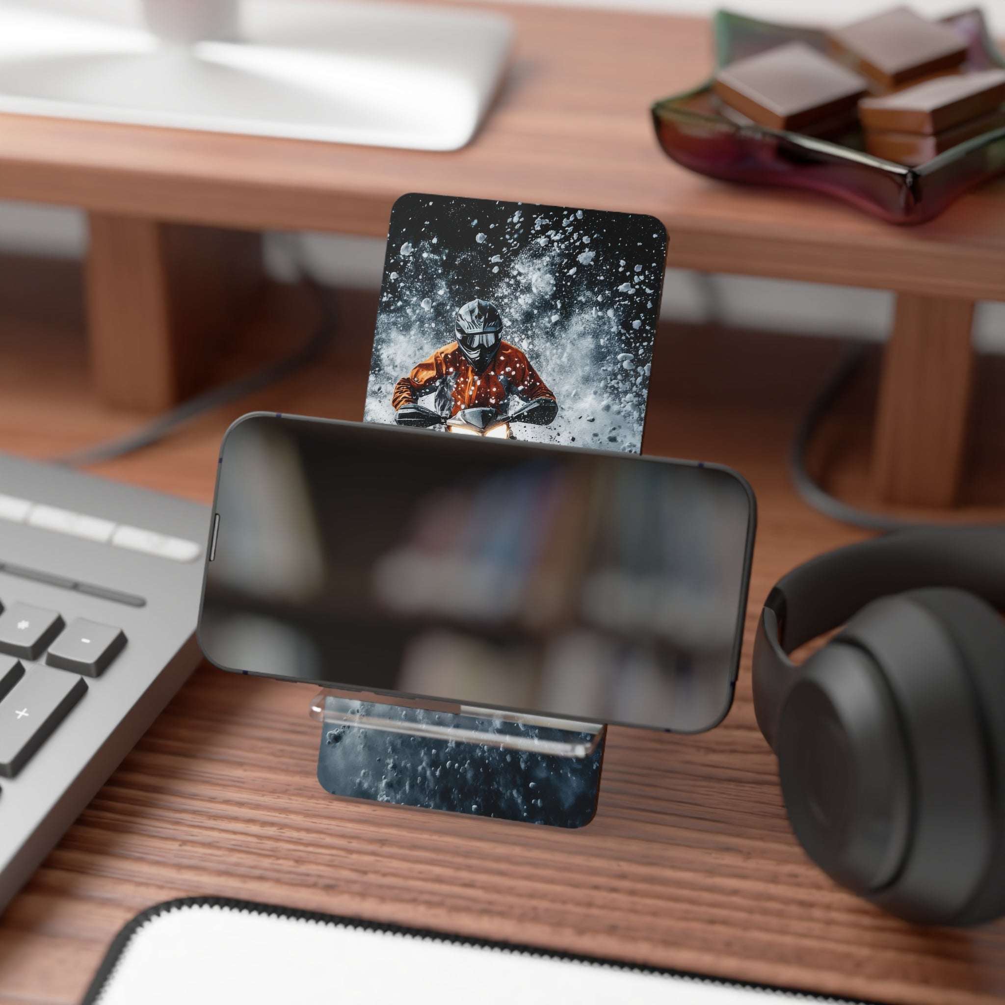 Snowsplosion - Snowmobiles - Mobile Display Stand for Smartphones - DC0231